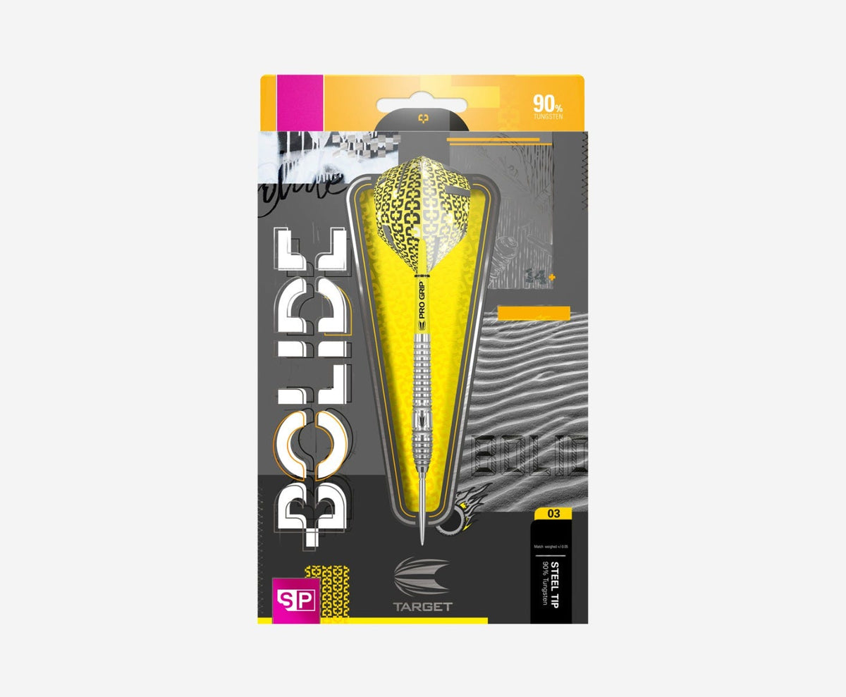 Target Bolide 03 90% Swiss Point Steel Tip Darts - 8