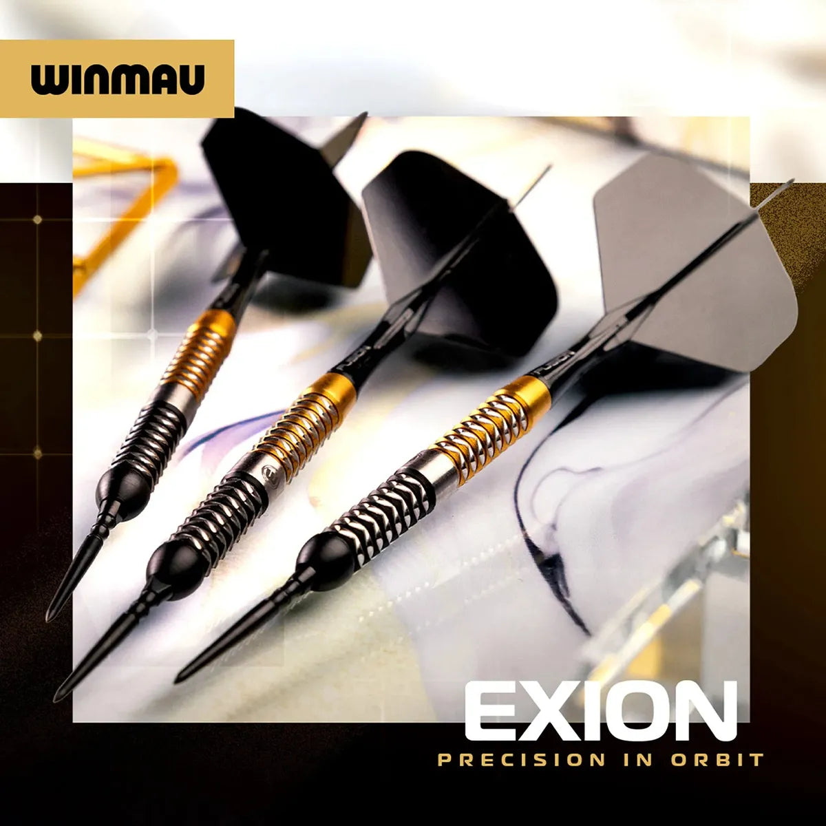 Winmau Exion Parallel SP 90% Tungsten Steel Tip Darts - view 8