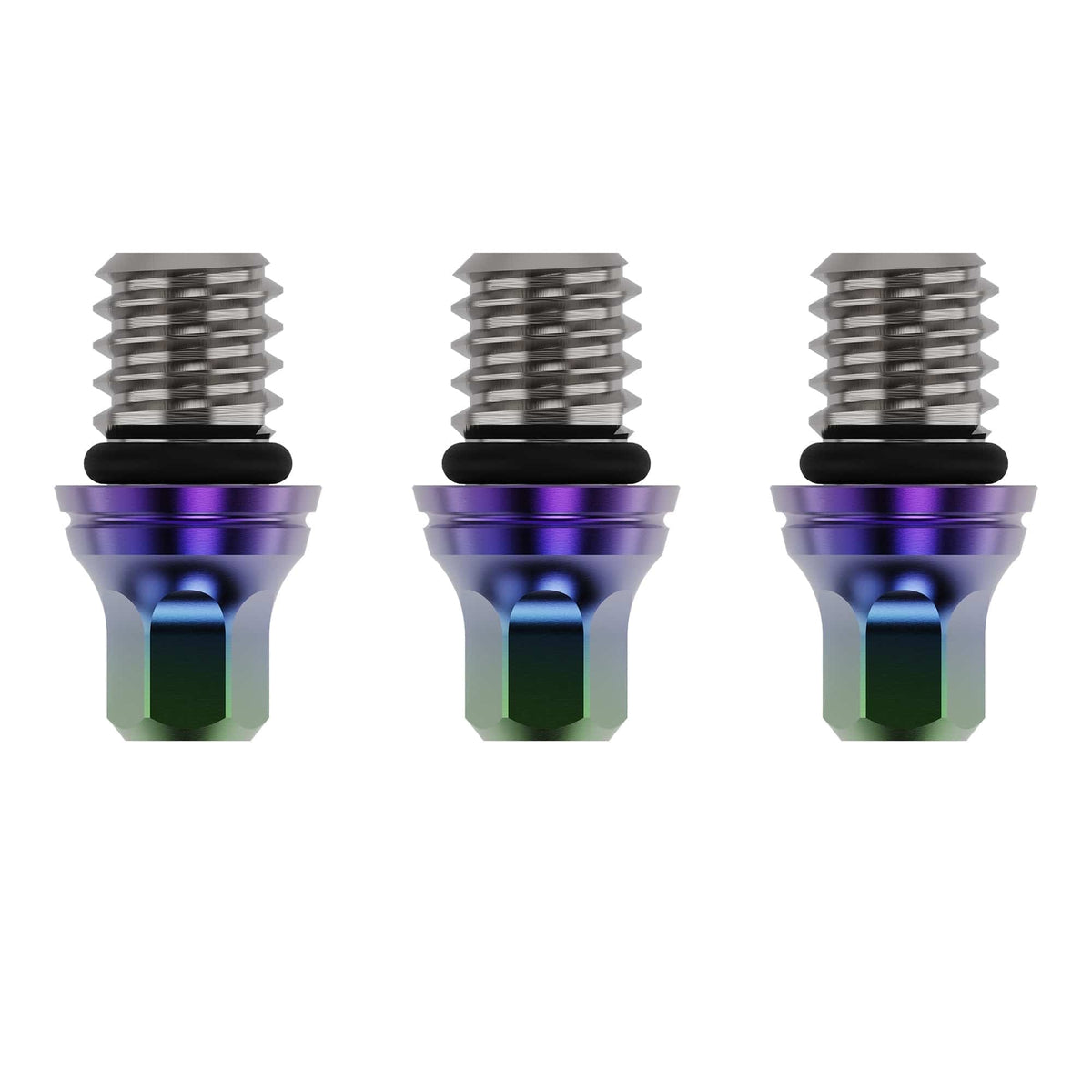 Caliburn 2BA to Replaceable Points Steel Tip Convertor - Rainbow