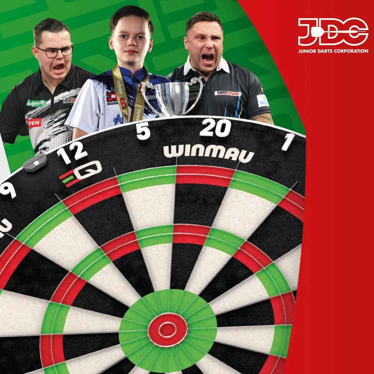 Winmau Equalizer Dartboard - Official PDC Training Dartboard - view 8