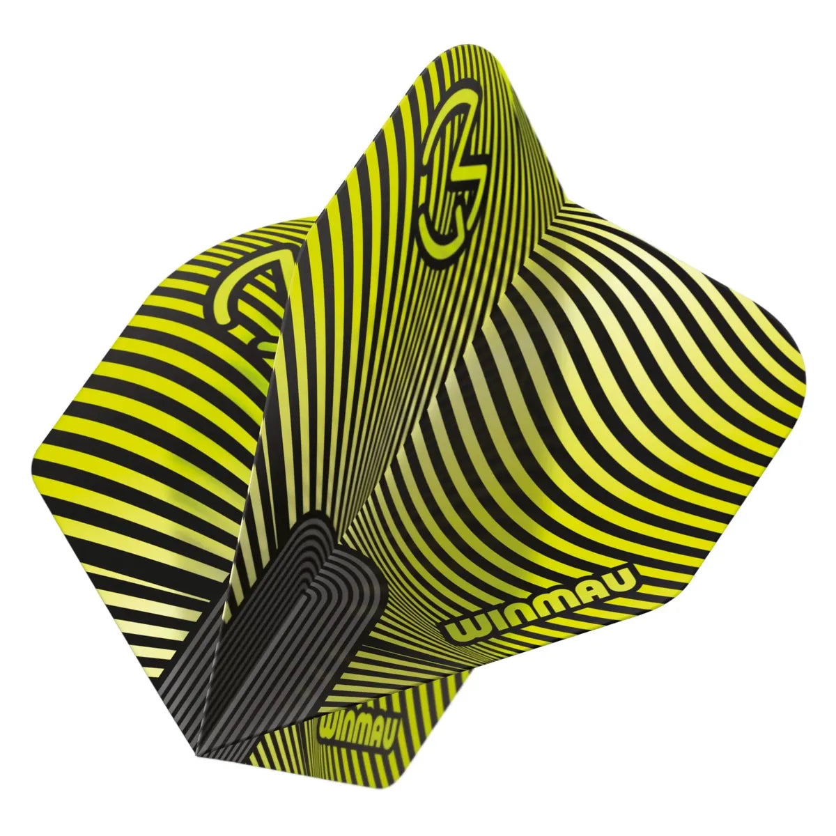 Winmau Prism Delta MvG Green & Black Premium Standard Flights - view 3