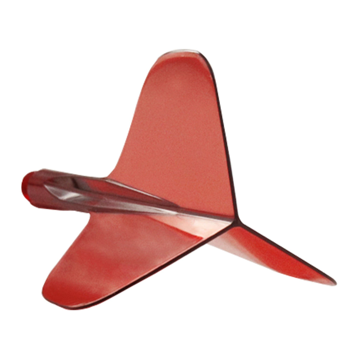 Condor AXE 120 Dart Flights - Standard - Clear Red - view 2