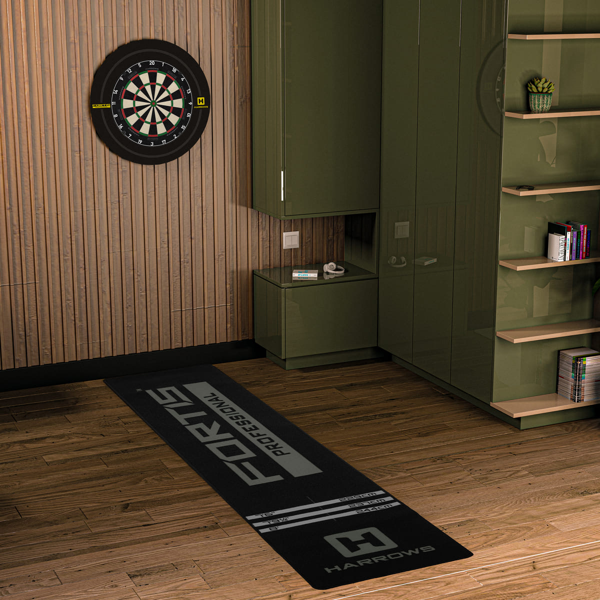 Harrows Fortis Dart Mat - Grey - view 2
