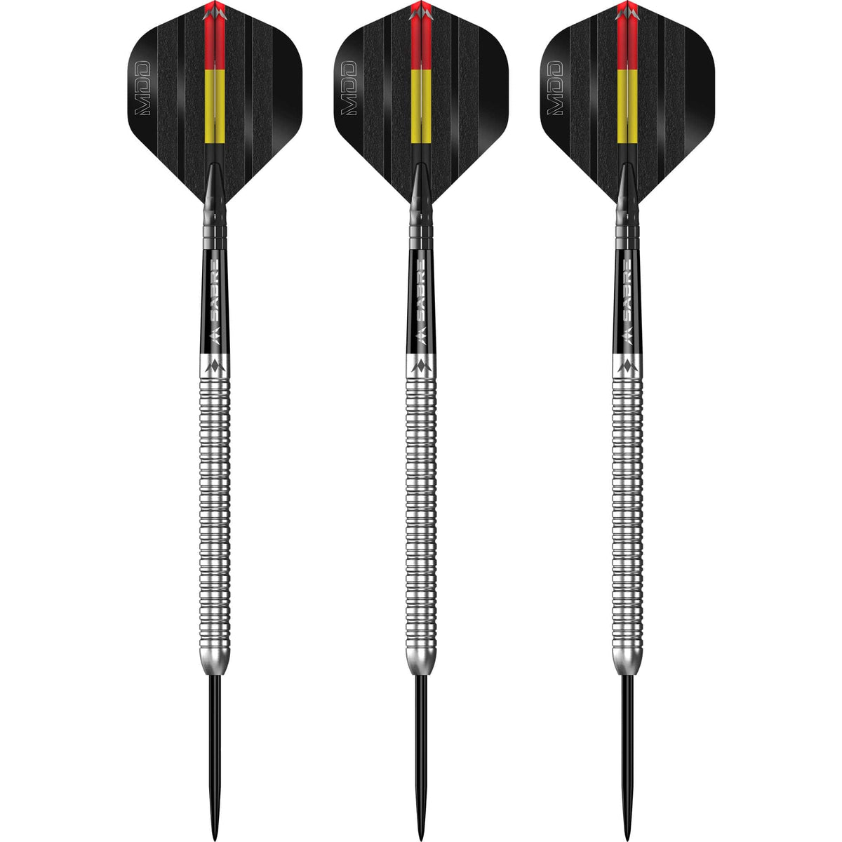 Mission Mike De Decker 95% Tungsten Steel Tip Darts - Silver - view 2