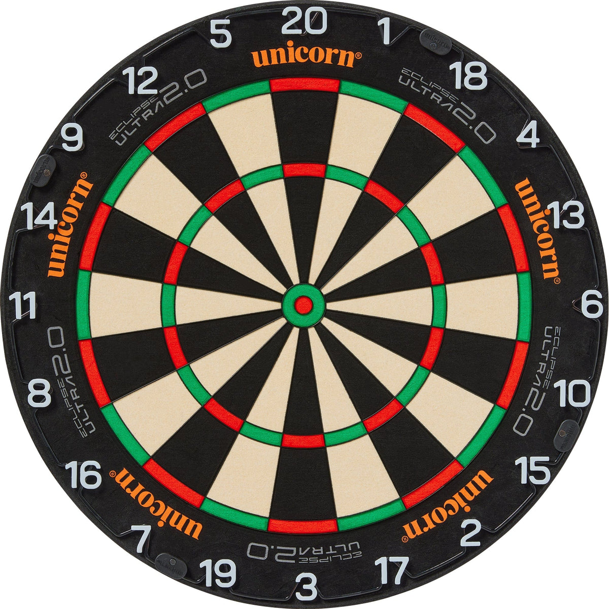 Unicorn Eclipse Ultra 2.0 Dartboard - Professional - Ultra Thin Wires