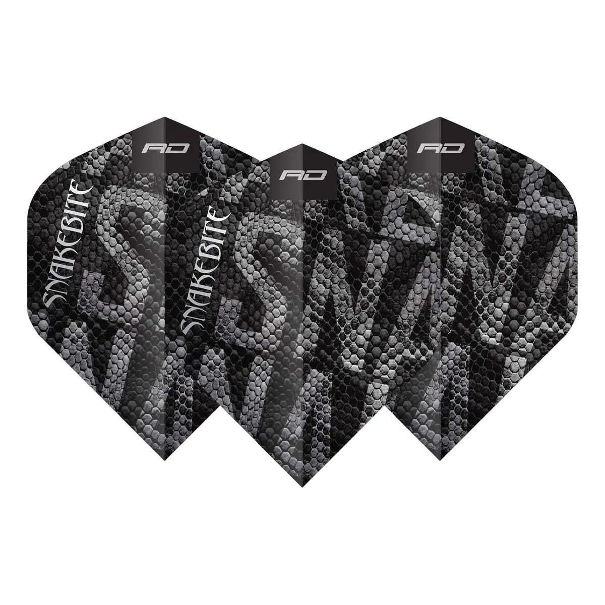 Red Dragon Peter Wright Black Mamba Premium Standard Dart Flights - view 2