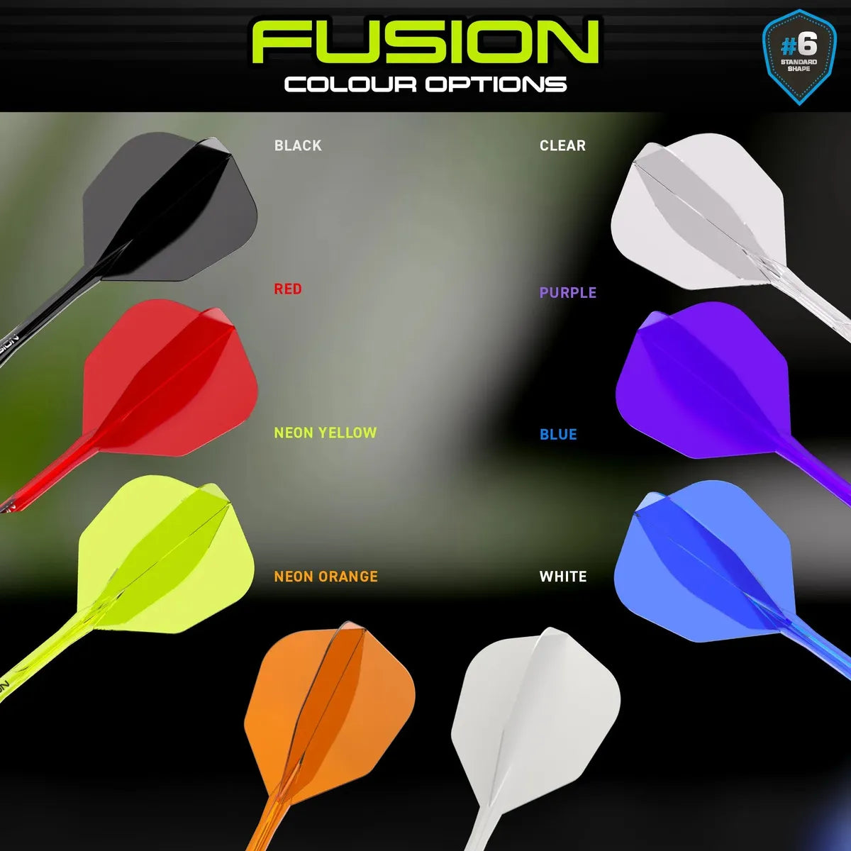 Winmau Fusion Integrated Flight System No.6 - view 2
