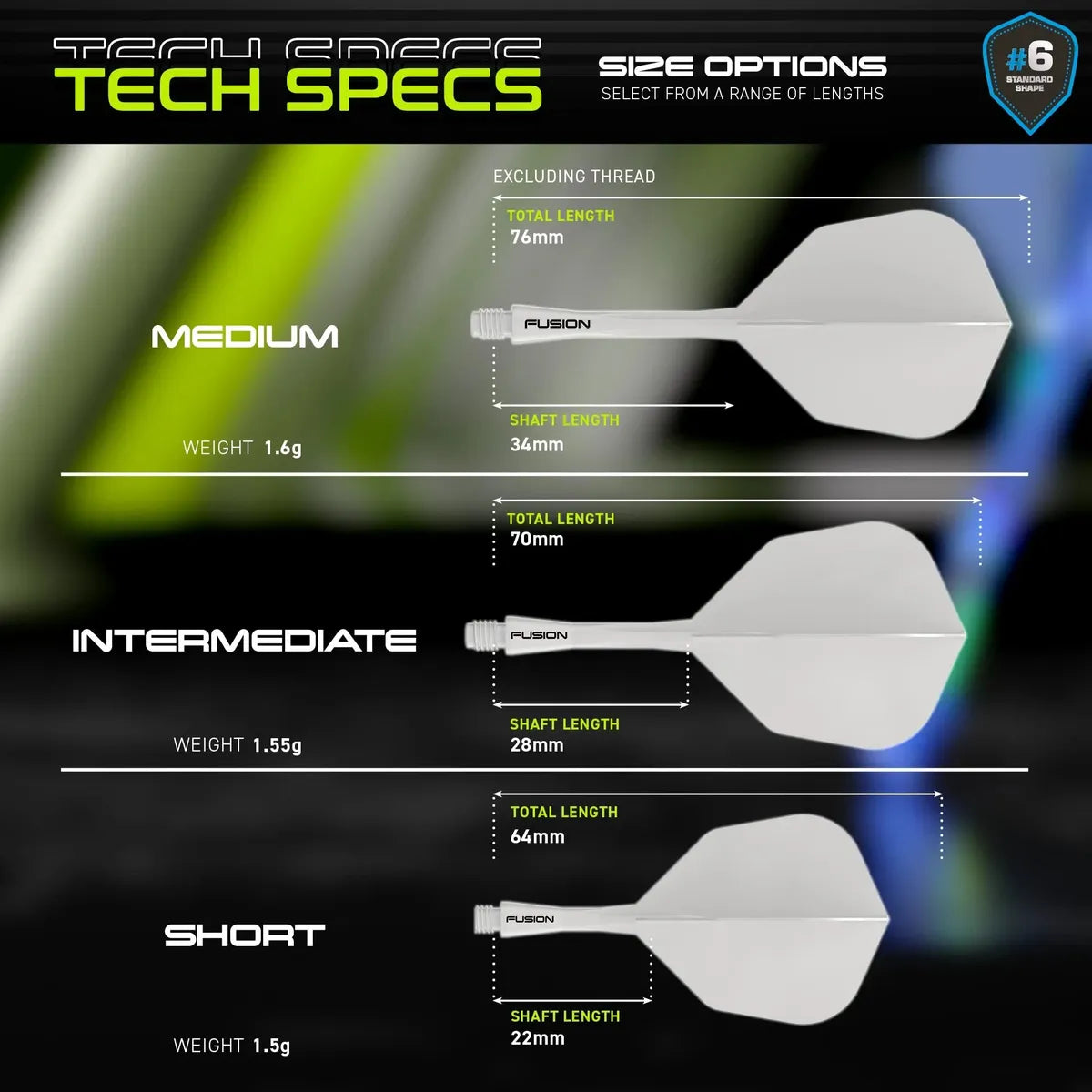 Winmau Fusion Integrated Flight System No.6 - view 31