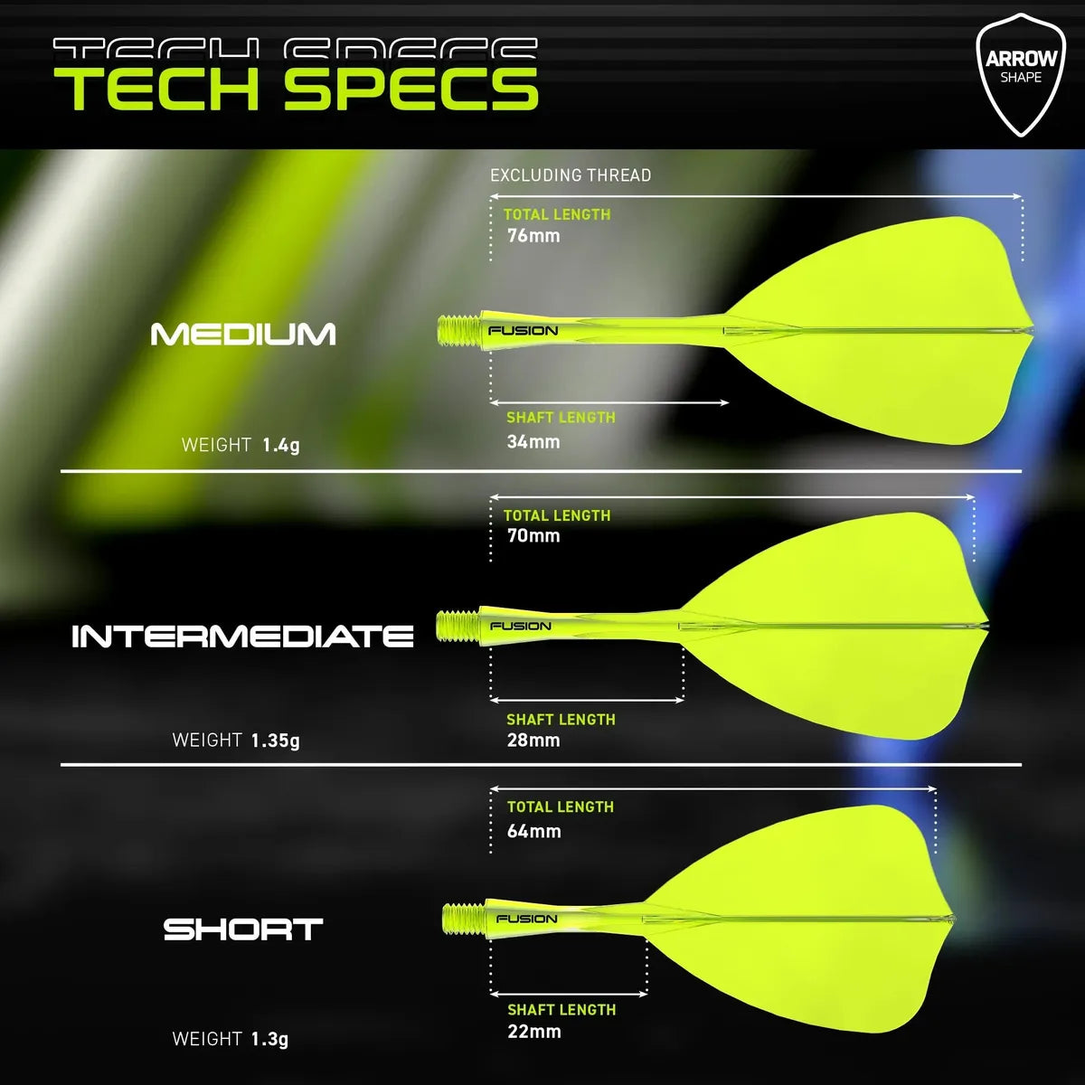 Winmau Fusion Arrow Integrated Flight System - view 12