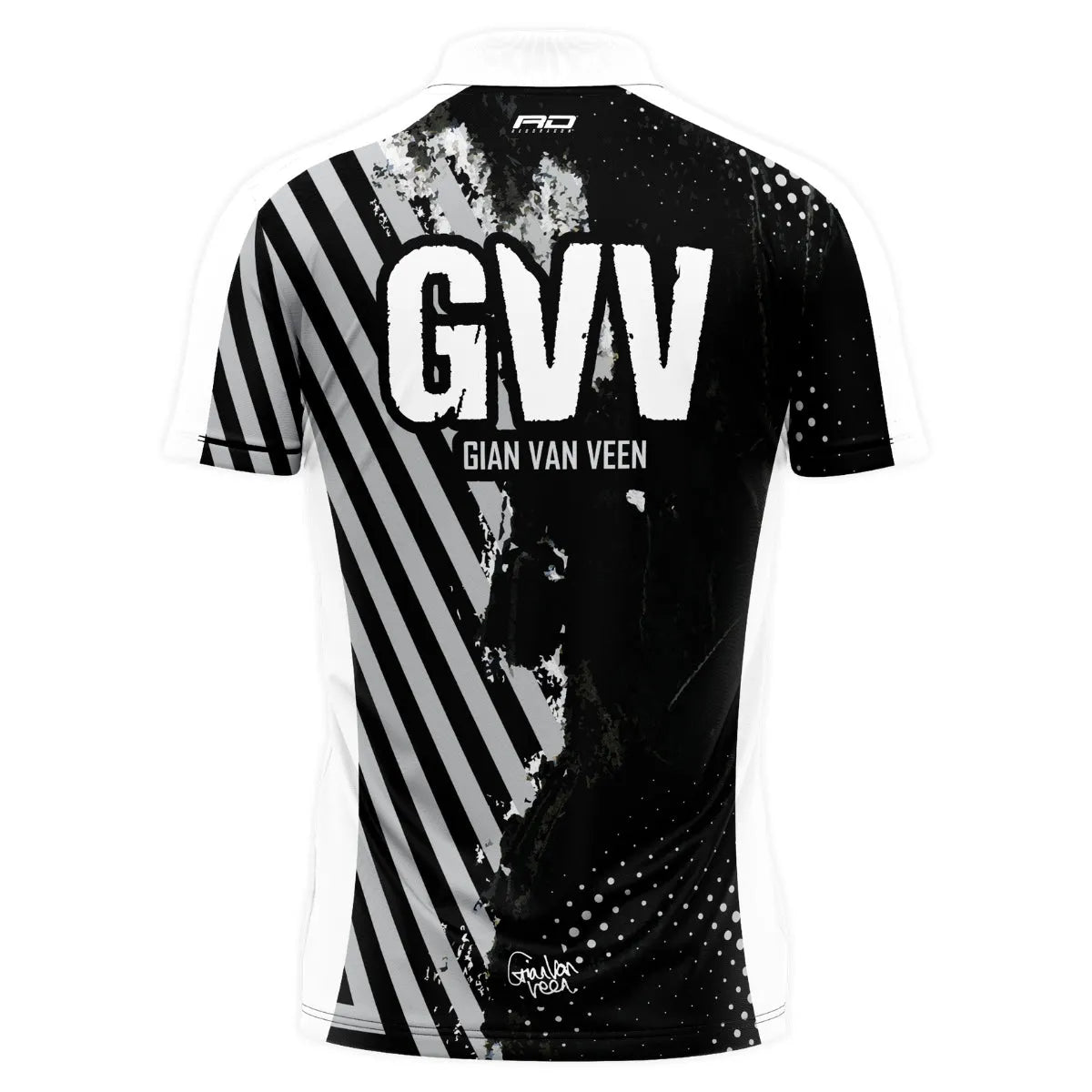 Red Dragon Gian Van Veen 50 Year Player Edition Shirt - view 2