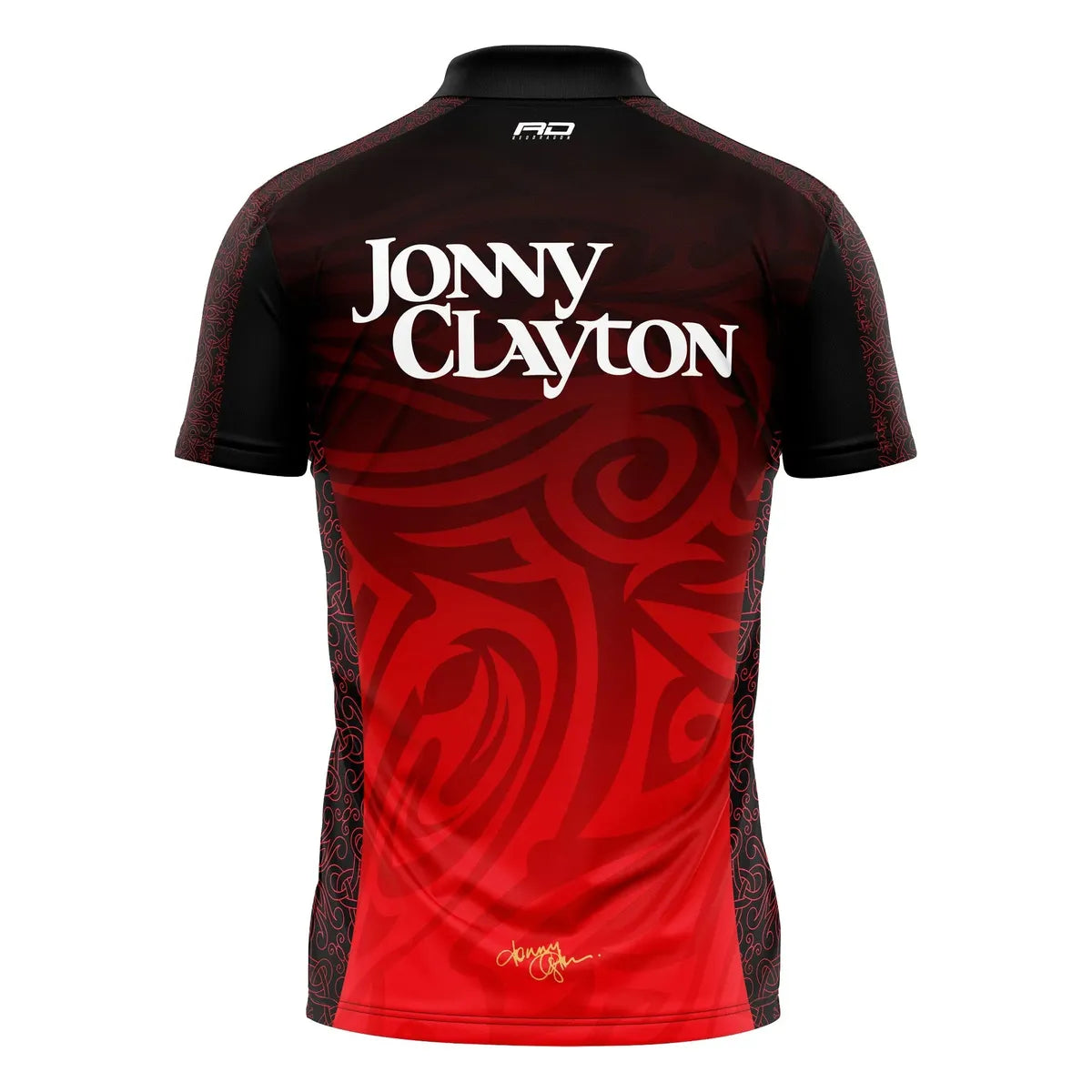 Red Dragon Jonny Clayton 50 Year Player Edition Shirt - view 2