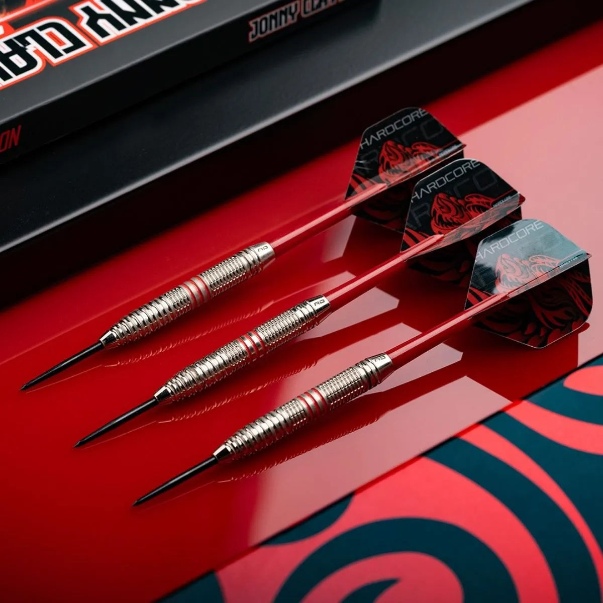 Red Dragon Jonny Clayton SE Brass Steel Tip Darts - view 7