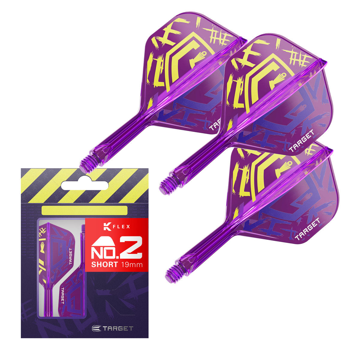 Target Luke Littler World Champion K-Flex One Piece Dart Flights - view 14