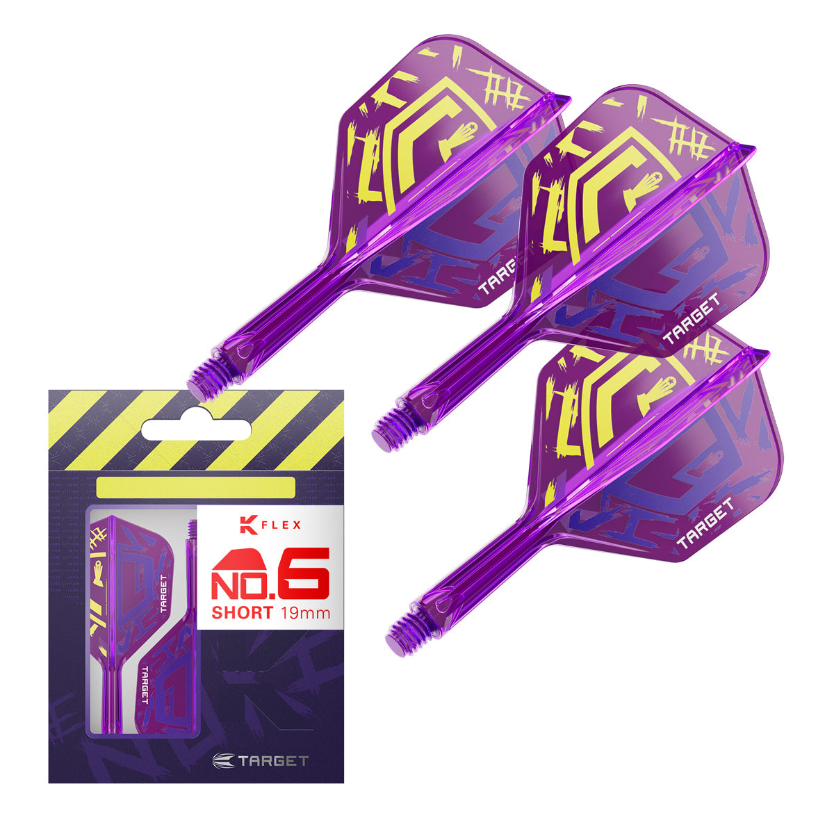 Target Luke Littler World Champion K-Flex One Piece Dart Flights - view 28