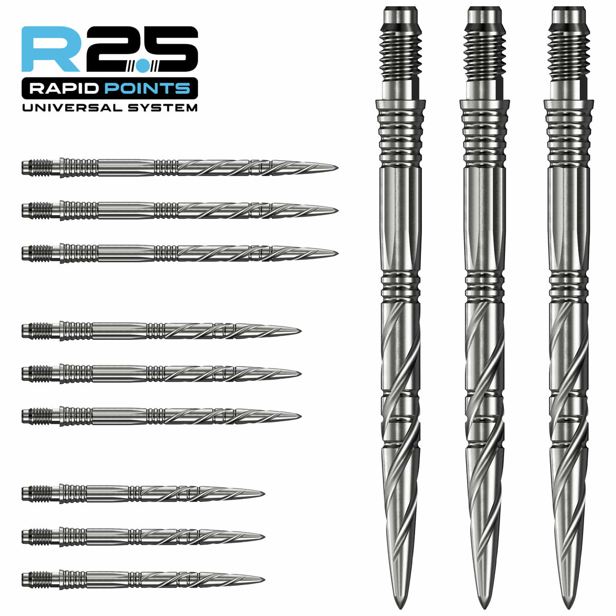 Mission R2.5 Rapid Dart Points - SGV - view 3