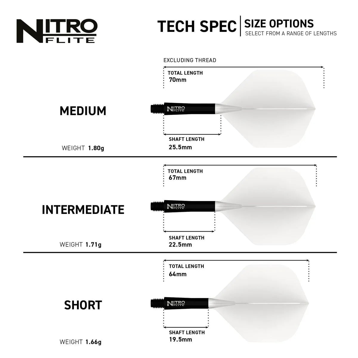 Red Dragon Nitro Flite Integrated Flight and Shaft - view 71