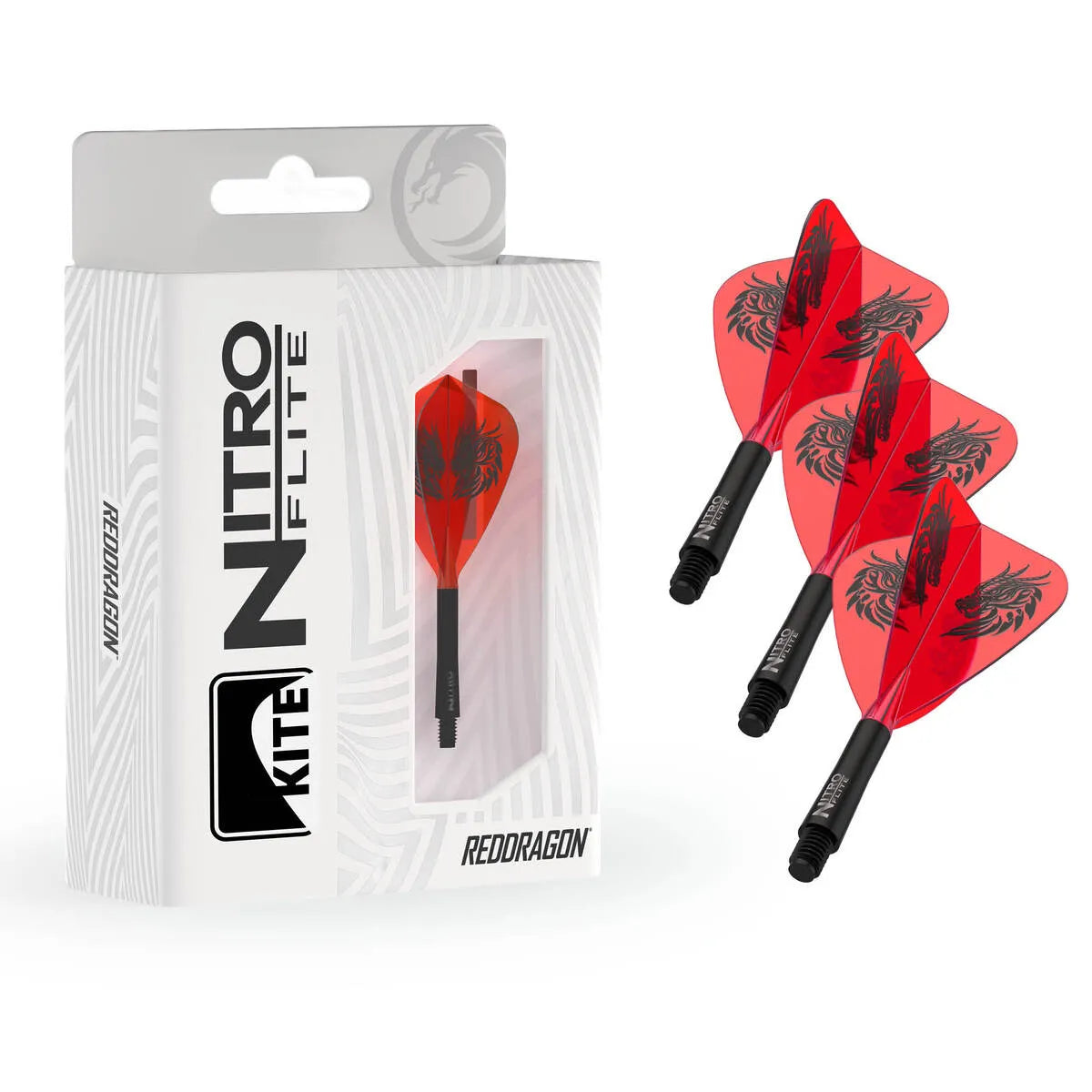 Red Dragon Jonny Clayton Kite Nitro Flite Integrated Flight and Shaft - view 3