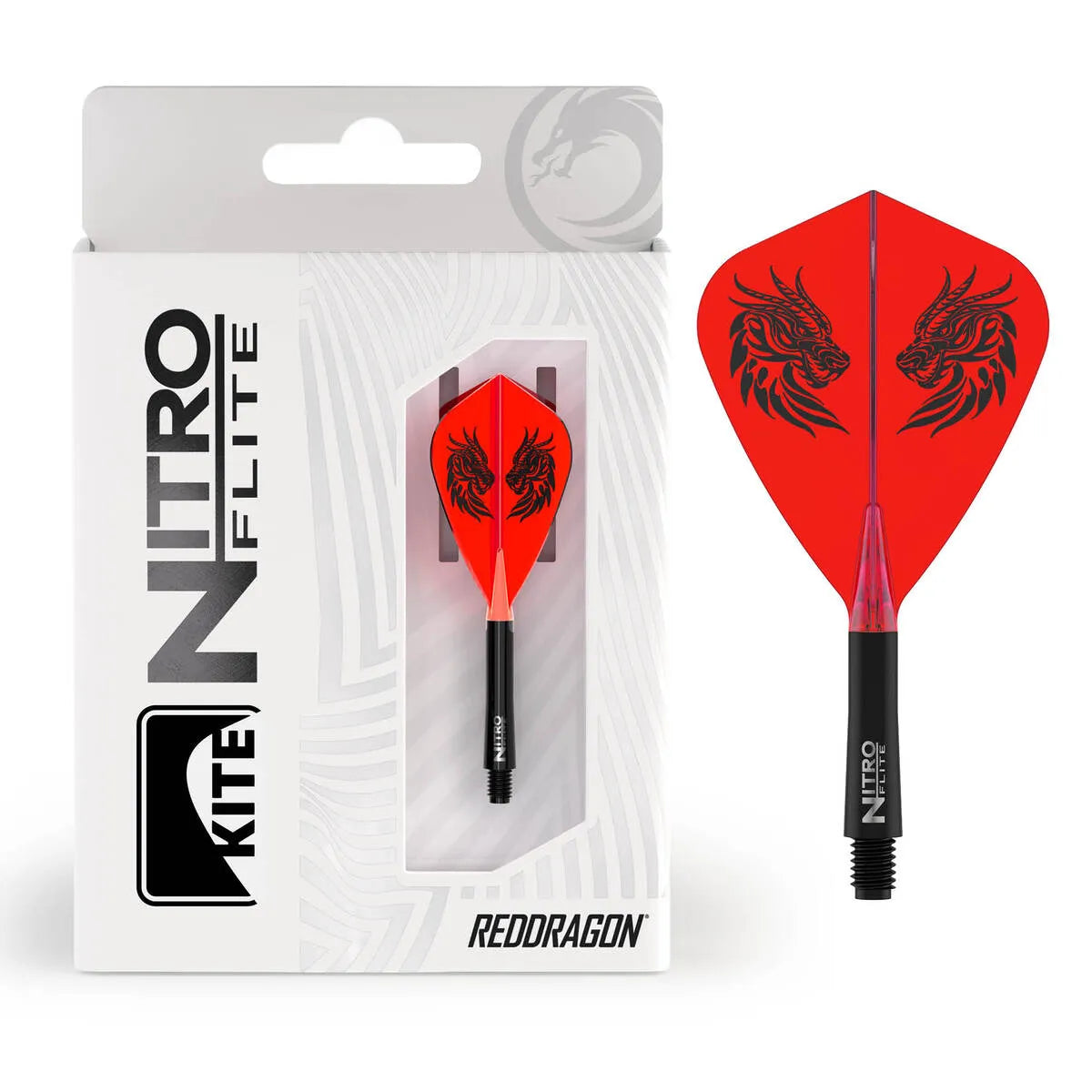 Red Dragon Jonny Clayton Kite Nitro Flite Integrated Flight and Shaft
