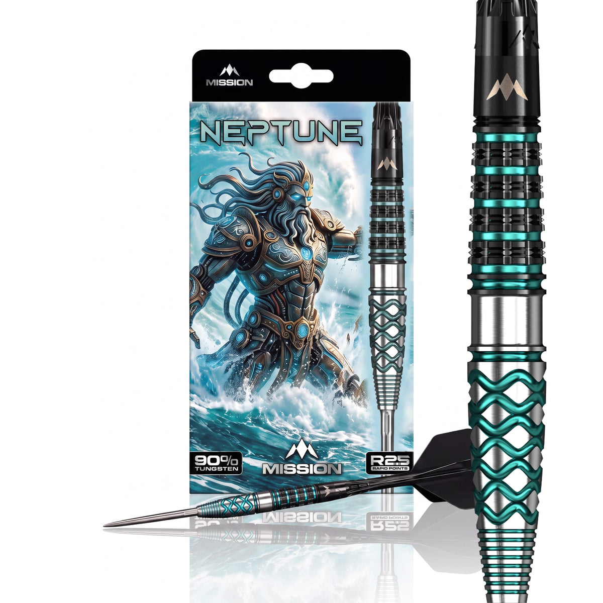 Mission Neptune R2.5 90% Tungsten Steel Tip Darts - view 2