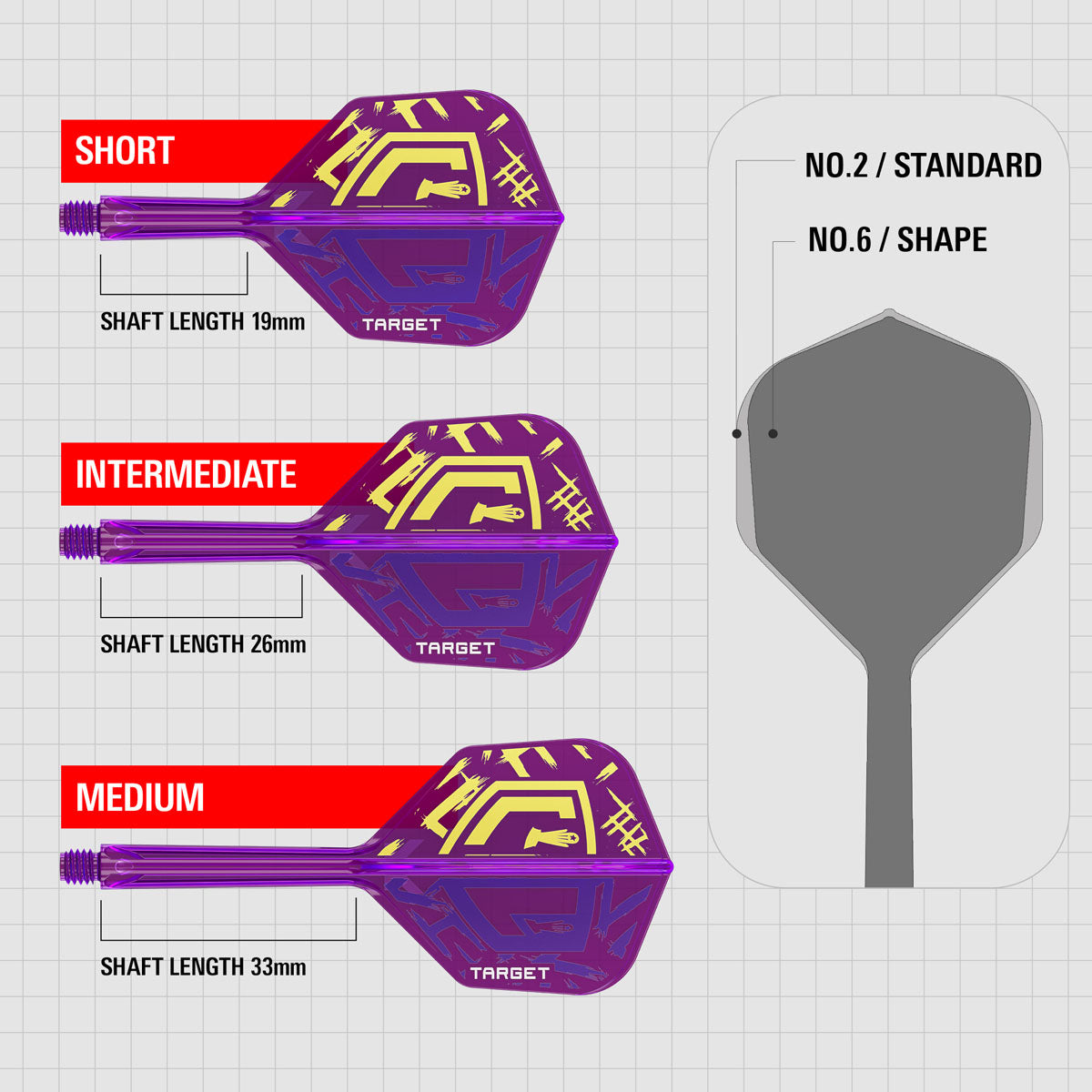 Target Luke Littler World Champion K-Flex One Piece Dart Flights - view 11