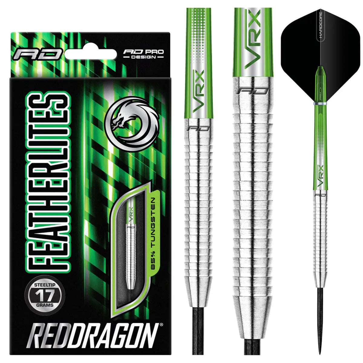 Red Dragon Featherlite 2 85% Tungsten Steel Tip Darts