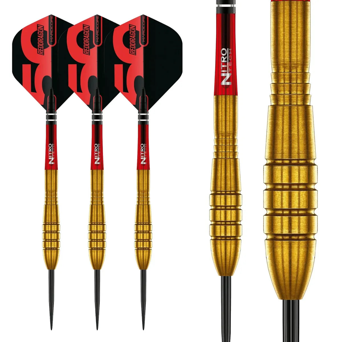 Red Dragon 50 Year Collection Golden Virgin 5 90% Tungsten Steel Tip Darts - view 6