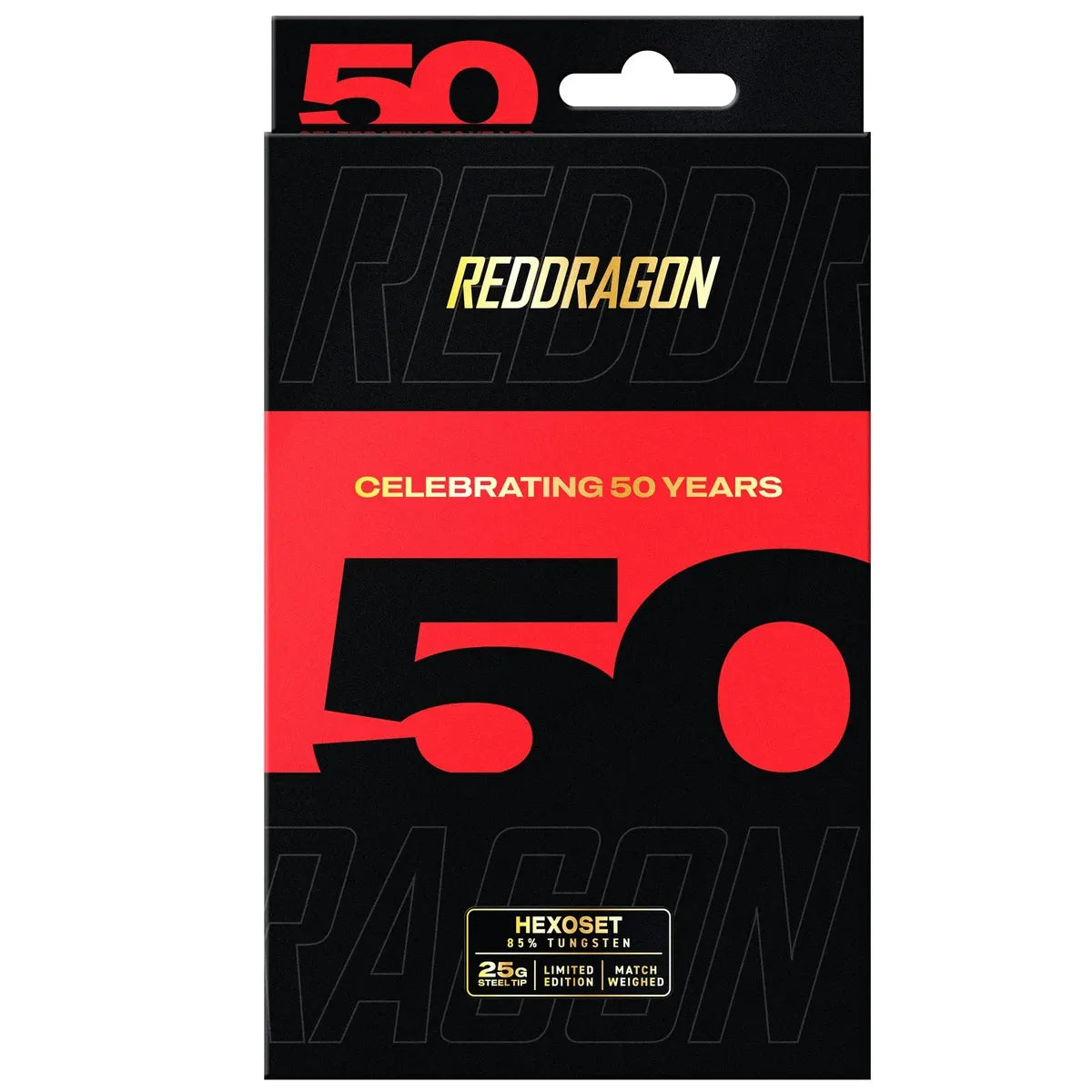 Red Dragon 50 Year Collection Hexoset 3 85% Tungsten Steel Tip Darts - view 4