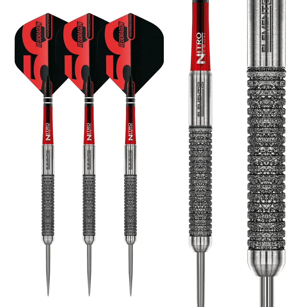 Red Dragon 50 Year Collection Element6 B 90% Tungsten Steel Tip Darts - view 6