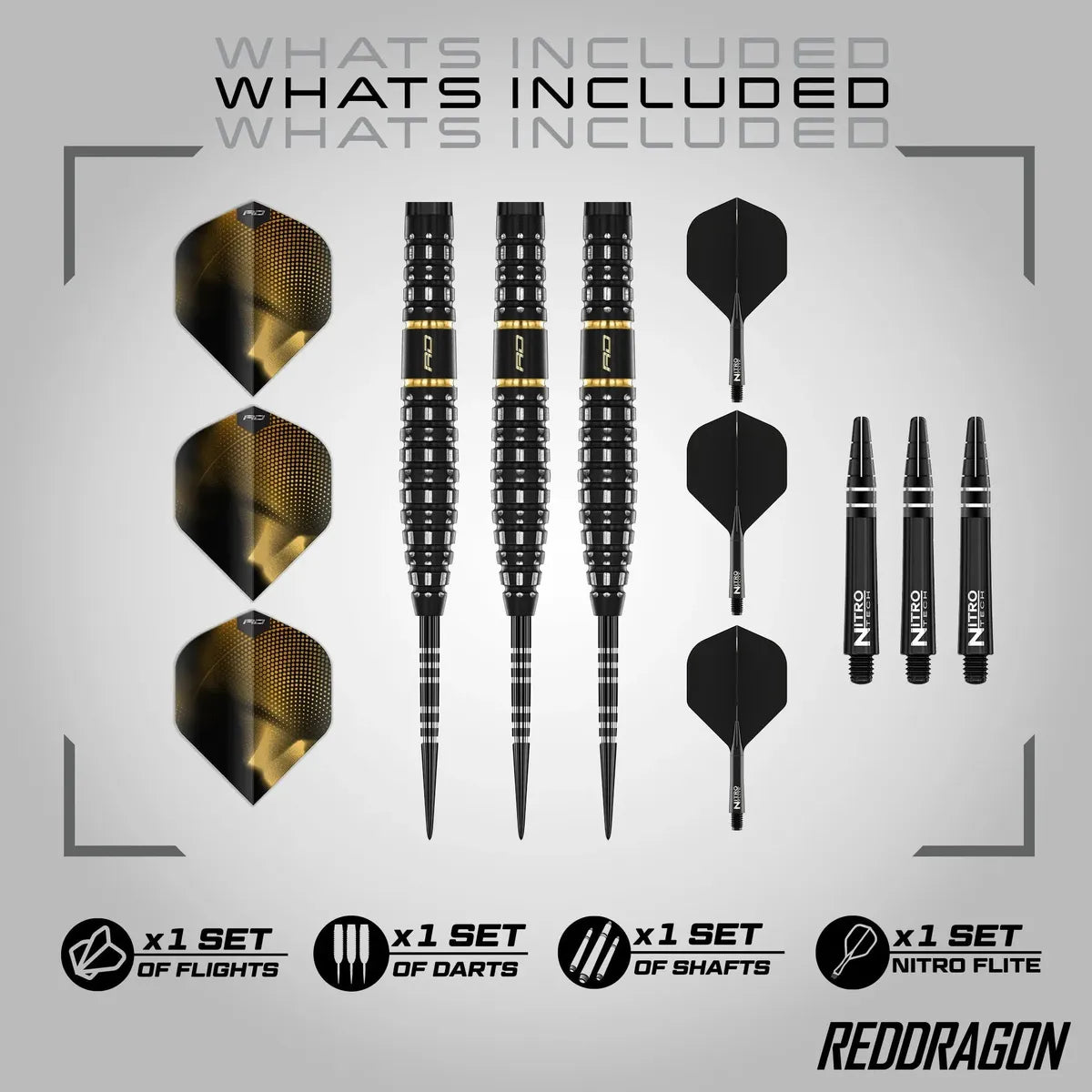 Red Dragon Ascend Torpedo 90% Tungsten Steel Tip Darts - view 4