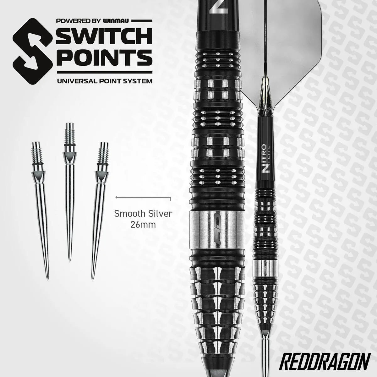 Red Dragon Recon Torpedo SP 90% Tungsten Steel Tip Darts - view 4