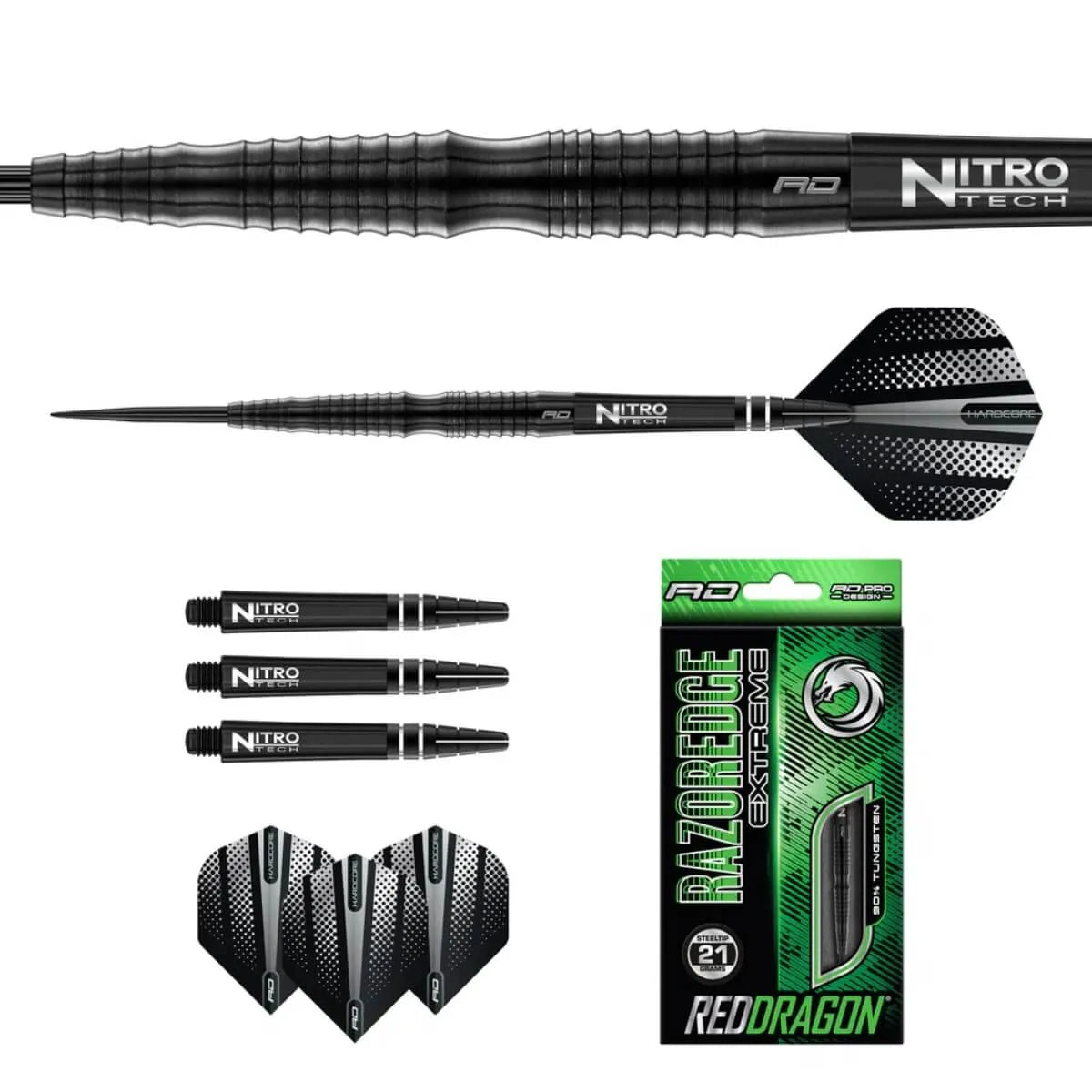 Red Dragon Razer Edge Extreme 90% Tungsten Steel Tip Darts - view 4