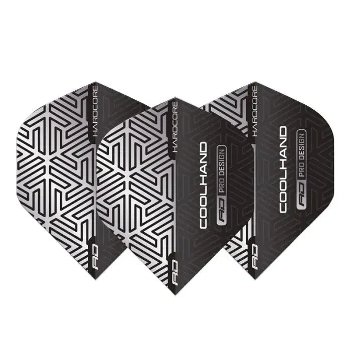 Red Dragon Hardcore Cool Hand Grey & White Standard Flights - view 2