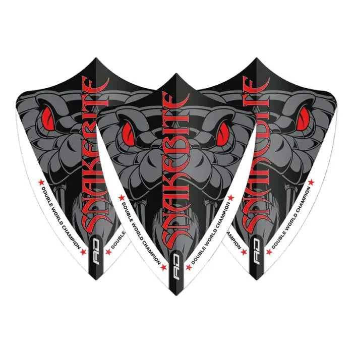 Red Dragon Hardcore Freestyle Ionic Snakebite Grey Snake Flights - view 2