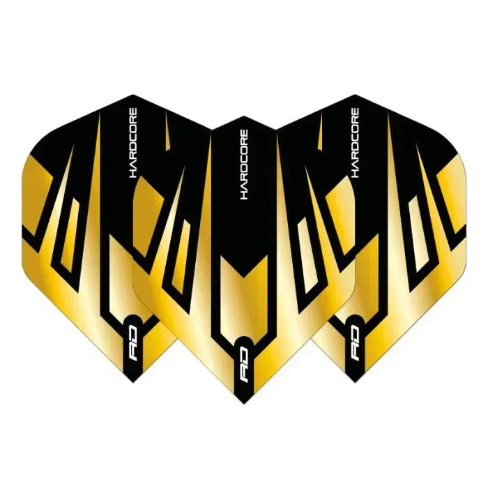 Red Dragon Hardcore Premium Gold & Black Tribal Flights - view 2