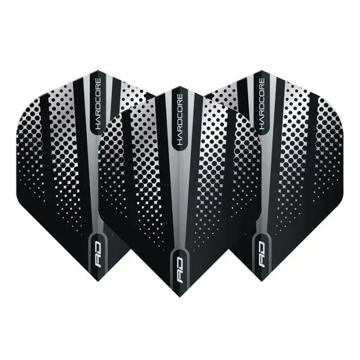 Red Dragon Hardcore Radical Black Flash Standard Flights - view 2