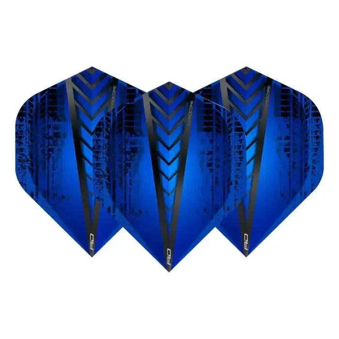 Red Dragon Hardcore Radical Blue Standard Flights - TF6332 - view 2