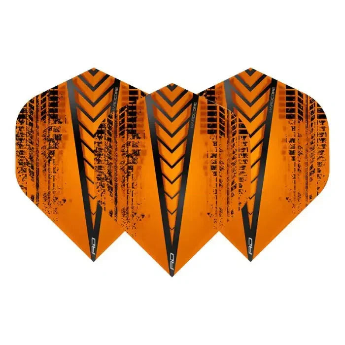 Red Dragon Hardcore Radical Orange Standard Flights - TF6333 - view 2
