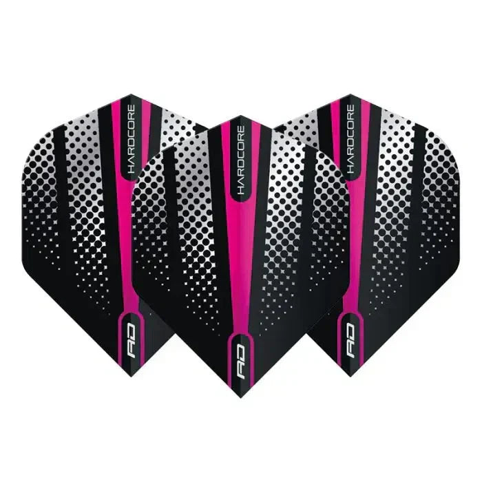 Red Dragon Hardcore Radical Pink Flash Standard Flights - view 2