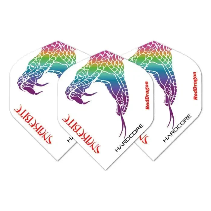 Red Dragon Hardcore Snakebite White Flights - view 2
