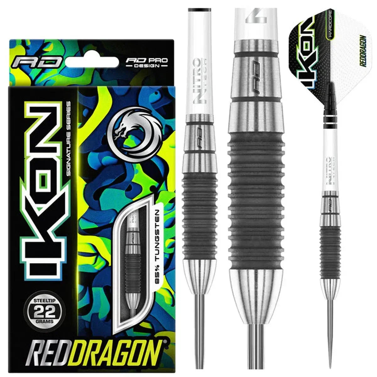 Red Dragon Ikon 1.2 85% Tungsten Steel Tip Darts