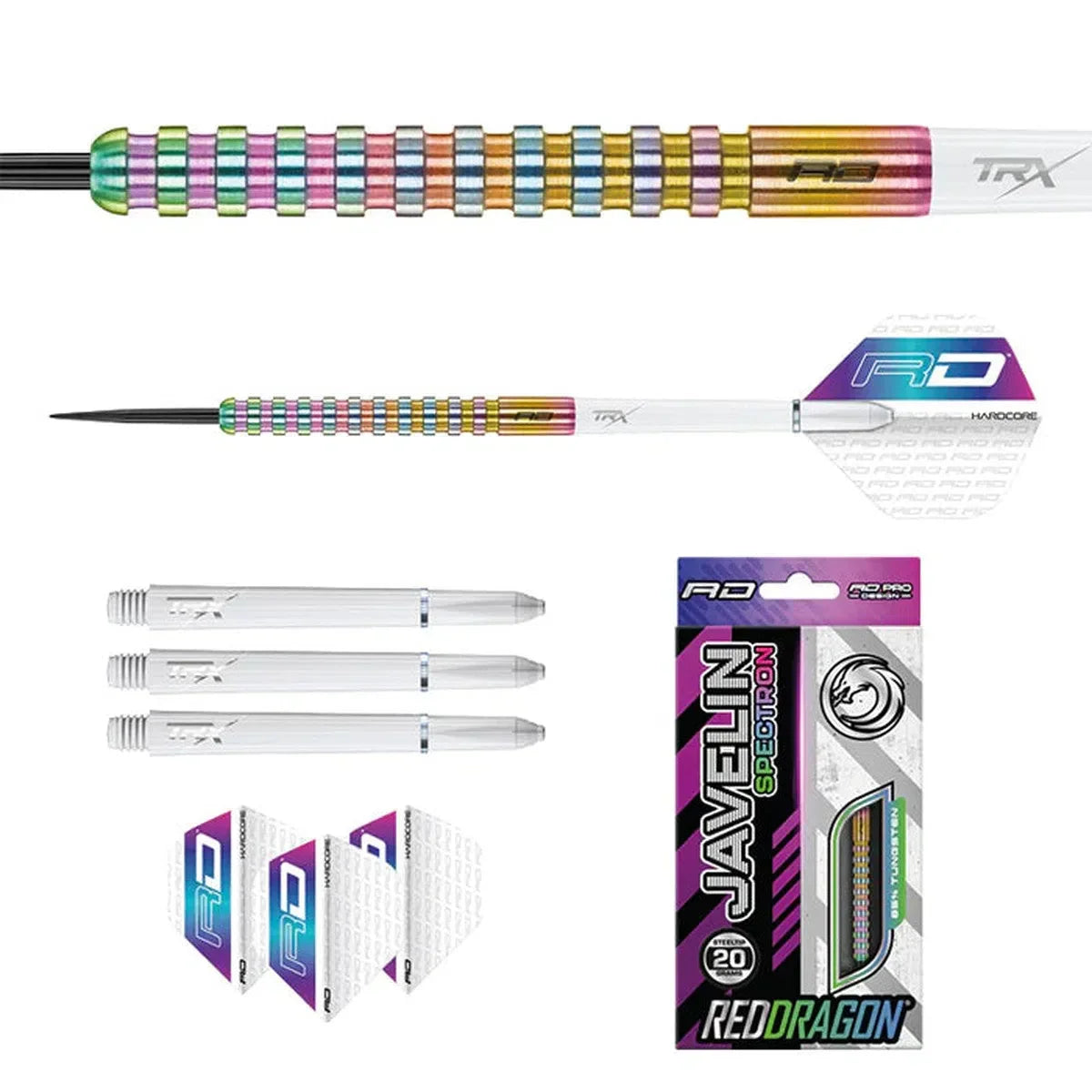 Red Dragon Javelin Spectron 85% Tungsten Steel Tip Darts - view 3