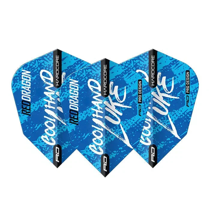 Red Dragon Luke Humphries World Champion Blue V-Standard Flights - view 2
