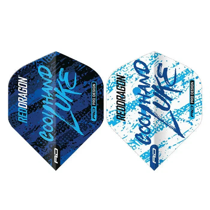 Red Dragon Luke Humphries World Champion Blue & White Yin Yang Flights - view 2
