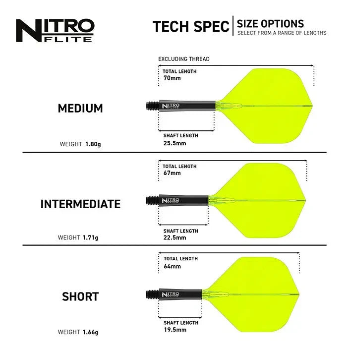 Red Dragon Nitro Flite Integrated Flight and Shaft - view 35