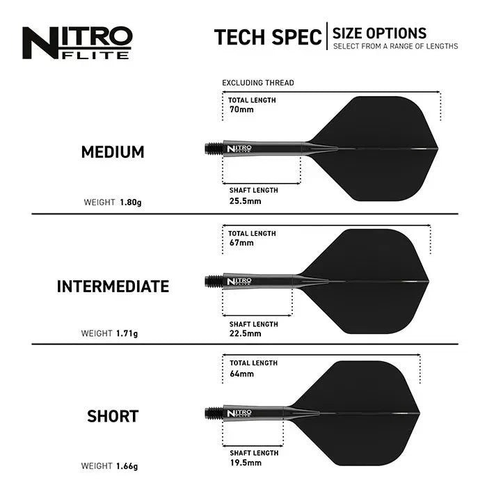 Red Dragon Nitro Flite Integrated Flight and Shaft - view 5