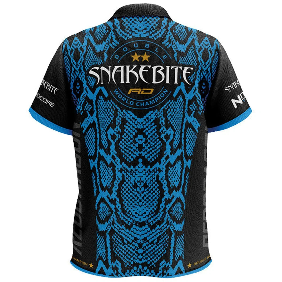 Red Dragon Peter Wright Snakebite Double World Champion Tour Polo - view 2