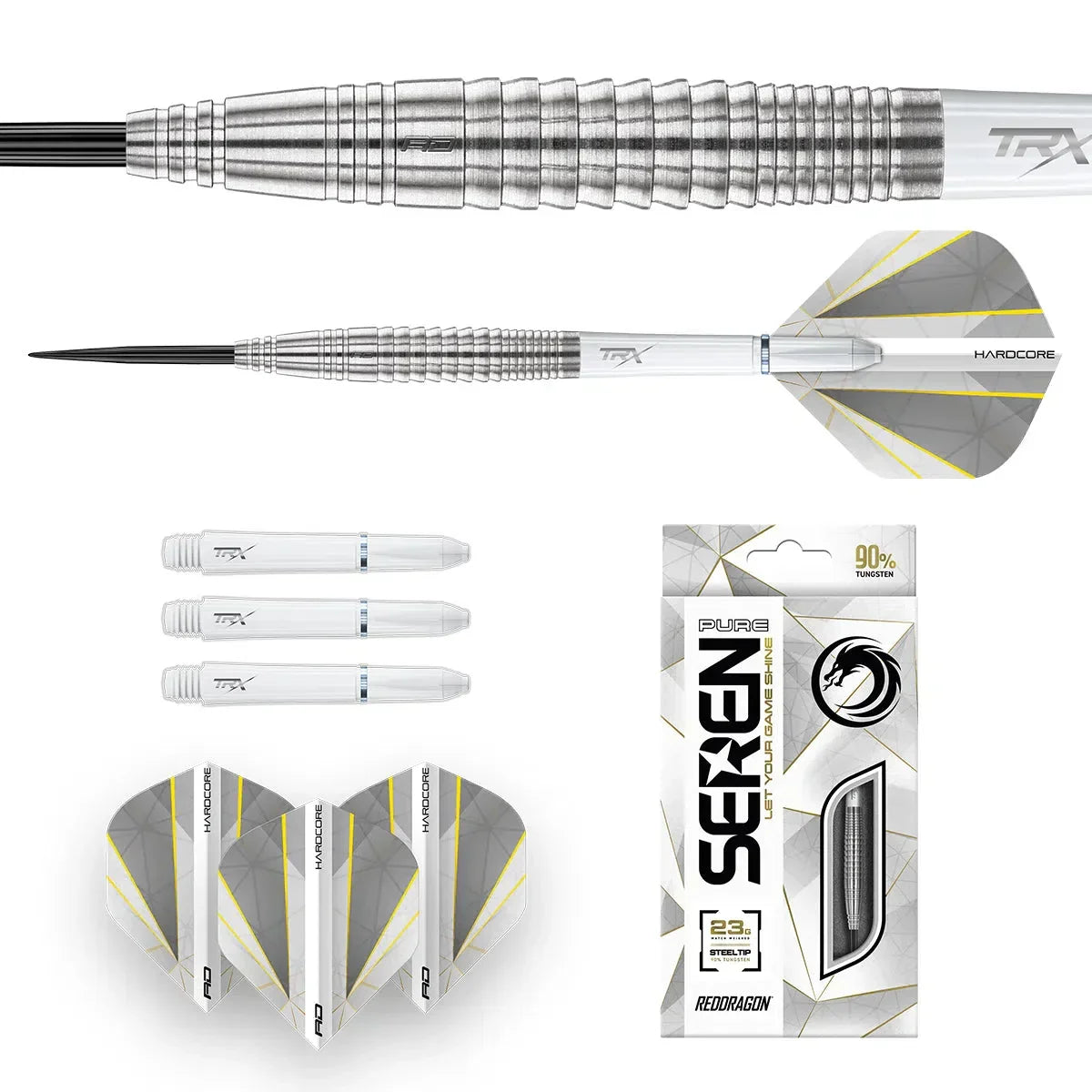 Red Dragon Seren 4 Pure 90% Tungsten Steel Tip Darts - view 3