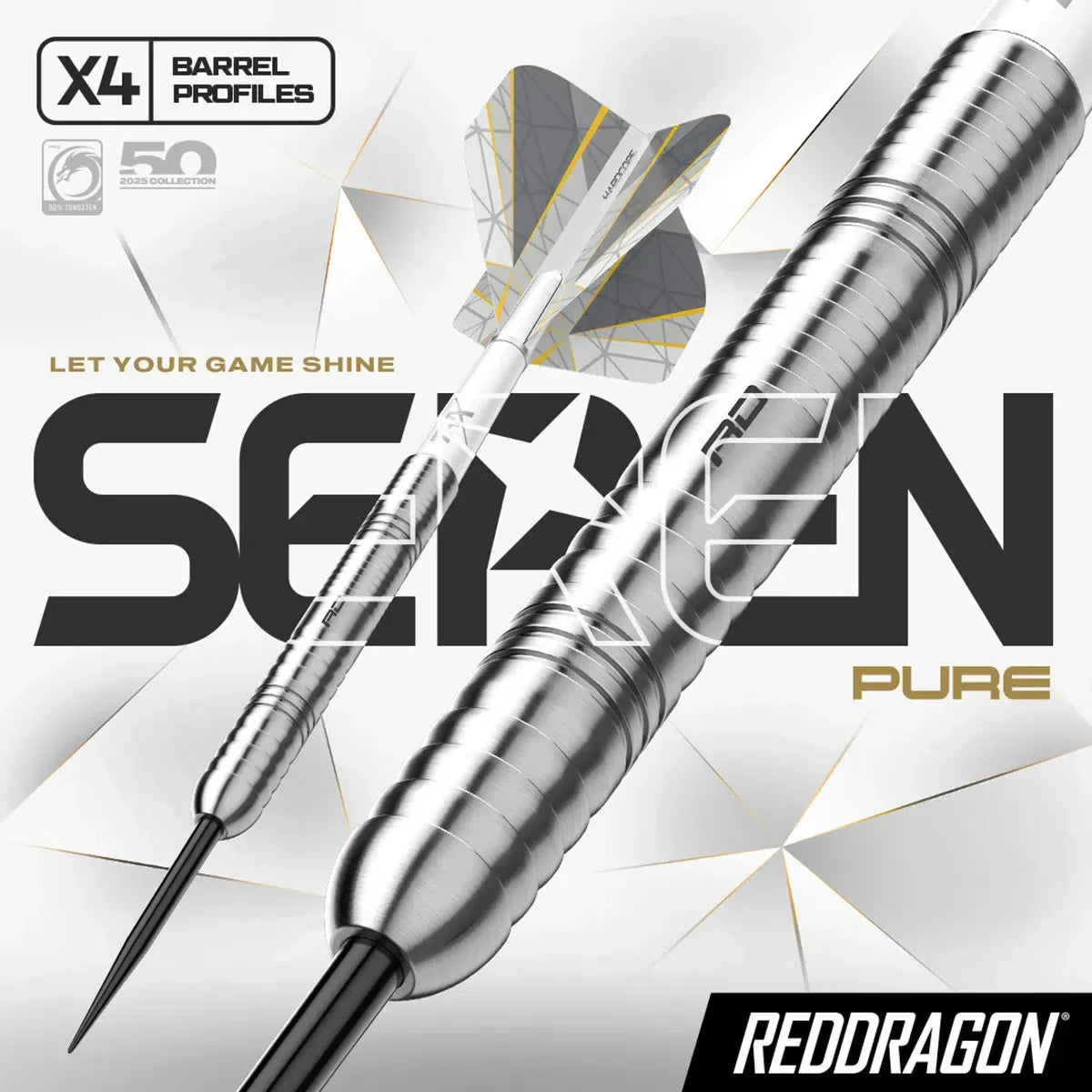 Red Dragon Seren 4 Pure 90% Tungsten Steel Tip Darts - view 4