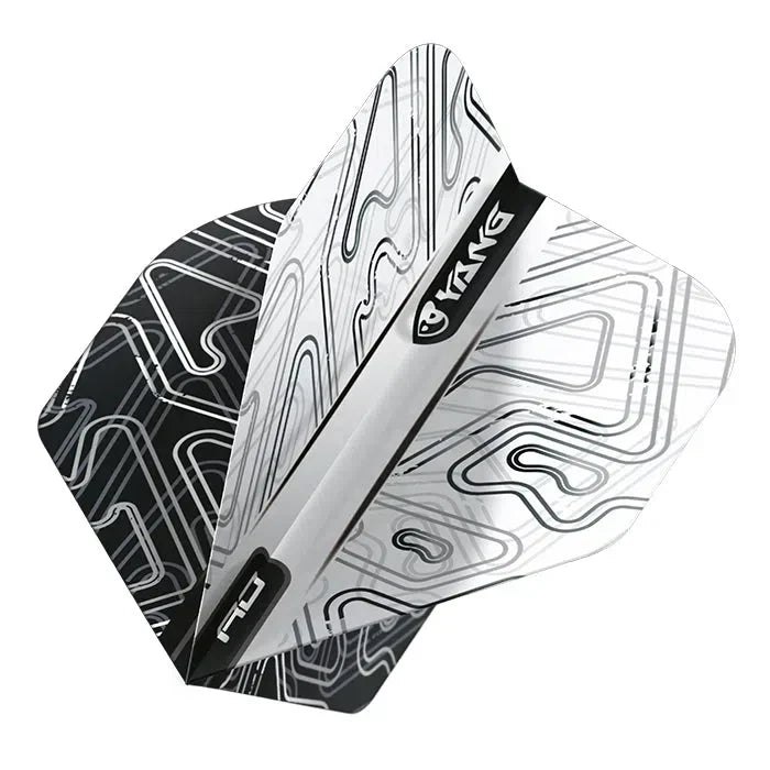 Red Dragon Yin Yang White & Black Standard Flights