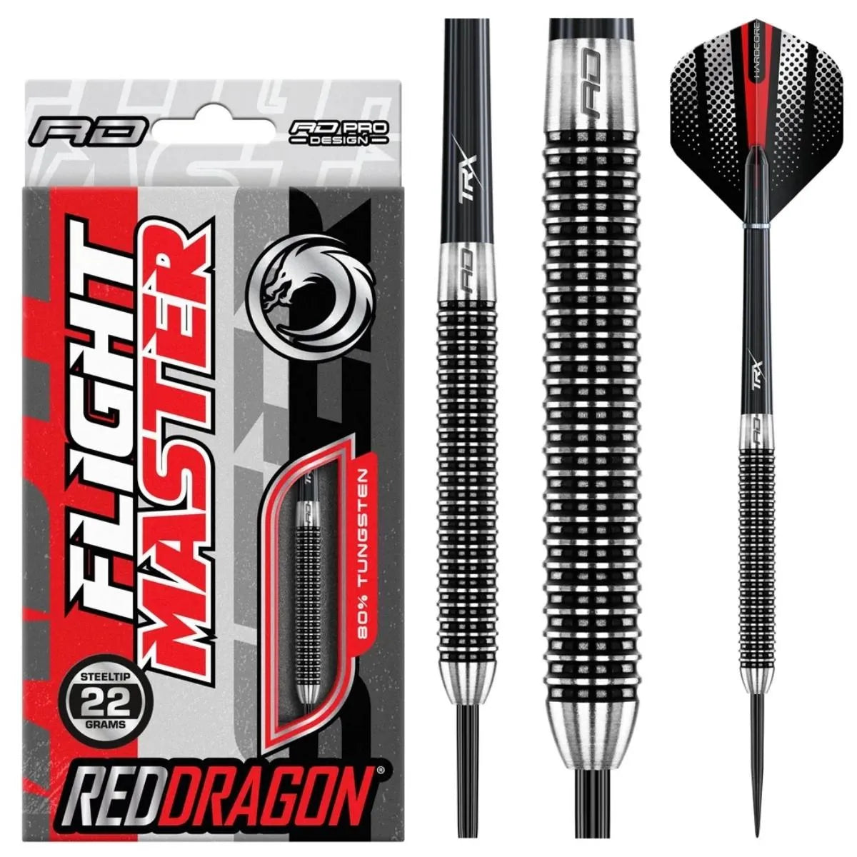 Red Dragon Flightmasters Swingfire 1 80% Tungsten Steel Tip Darts